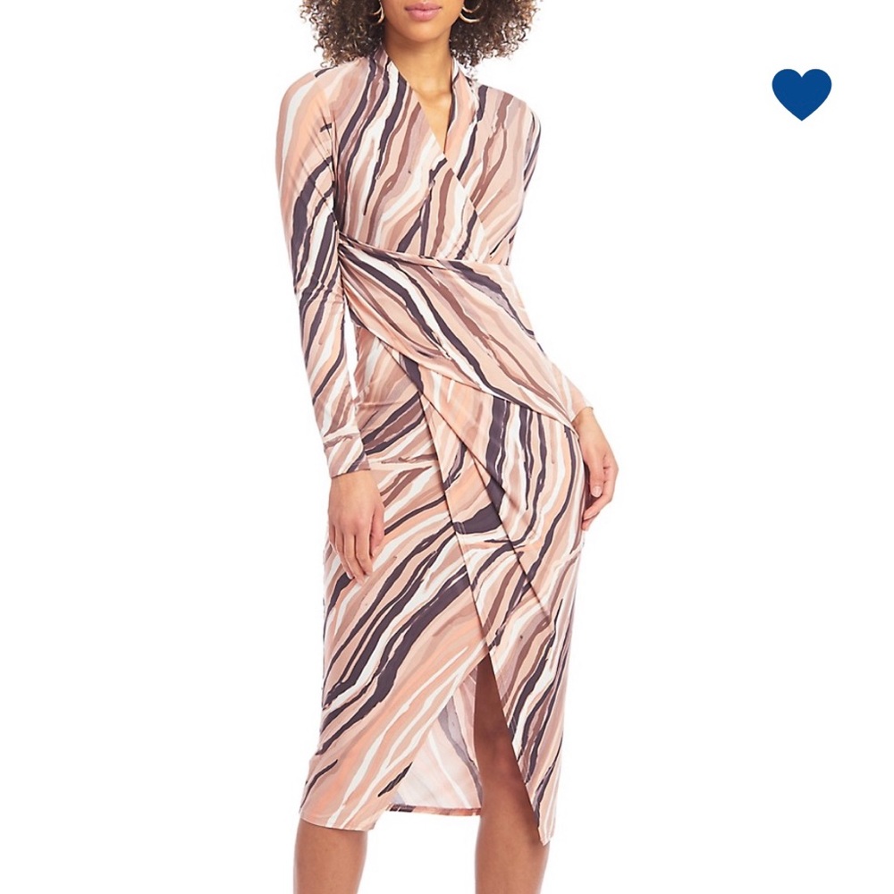 🌟HOST PICK🌟 Rachel Roy printed wrap dress
